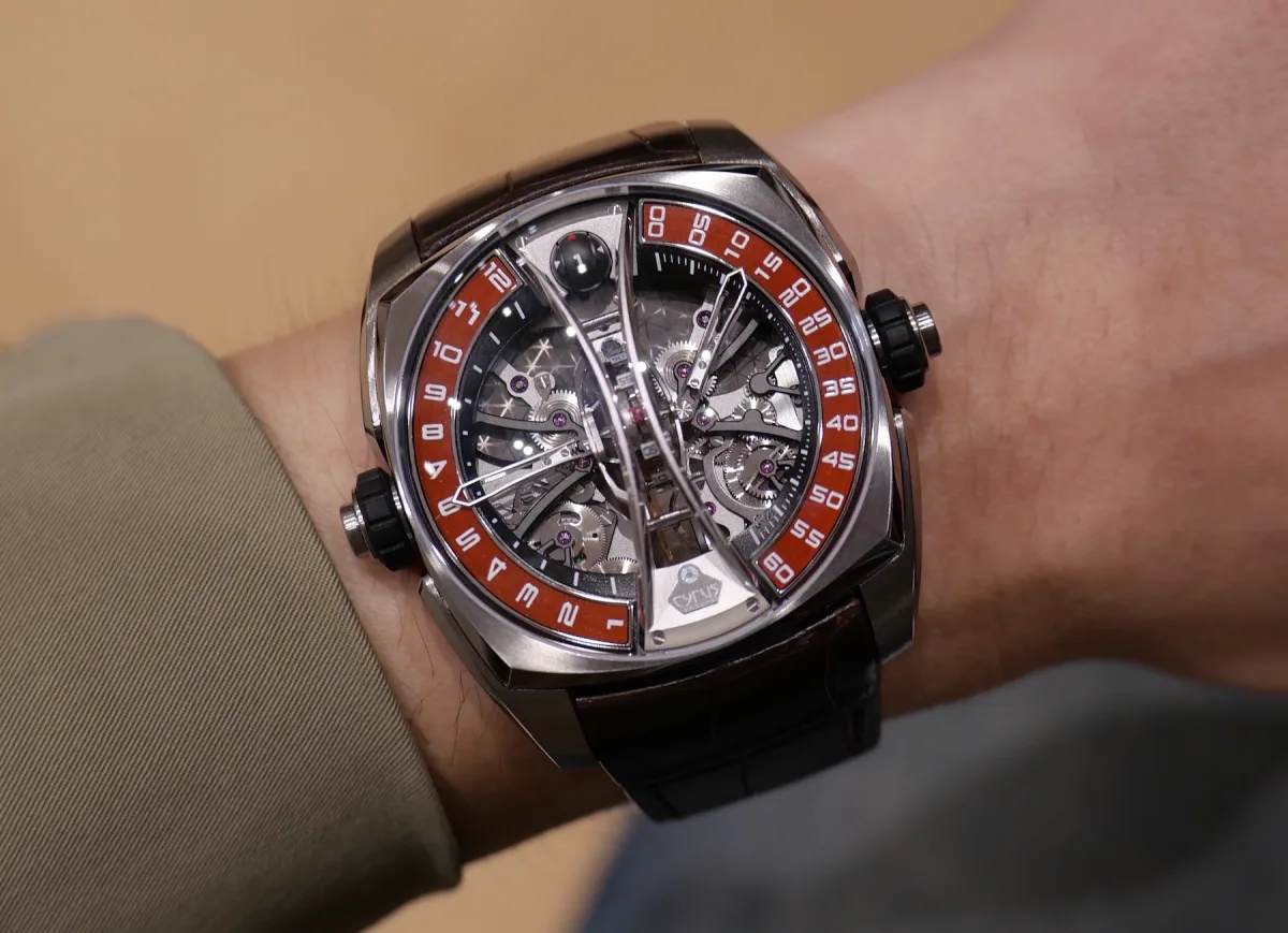 Cyrus Genève Klepcys Jasper with vertical tourbillon