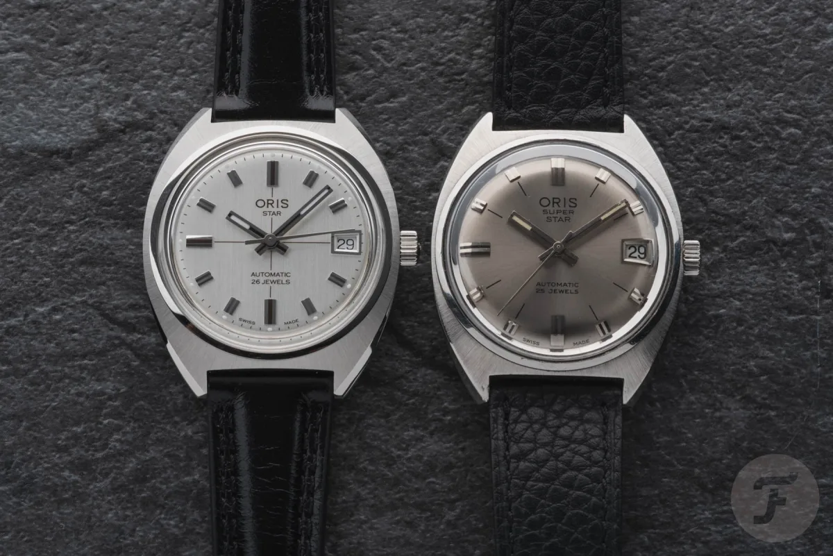 Close-up of Oris Star's automatic caliber 645.