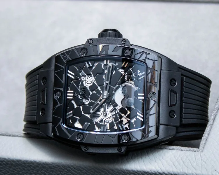 Hublot Spirit Of Big Bang Impact crystallized osmium dial