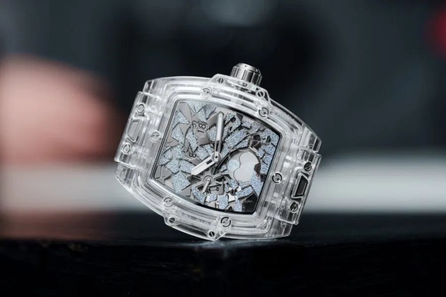 Hublot Spirit Of Big Bang Impact osmium and rhodium details