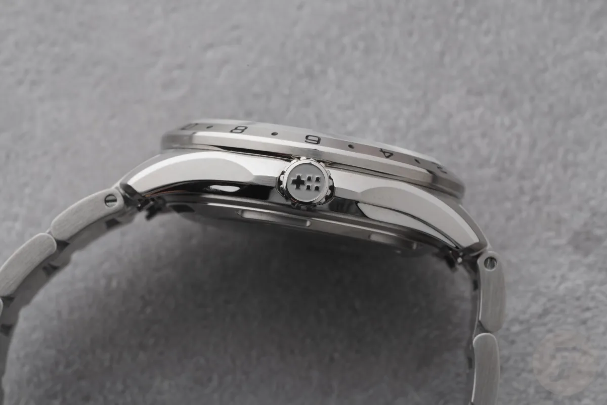 Christopher Ward C63 Sealander GMT with redesigned bezel.