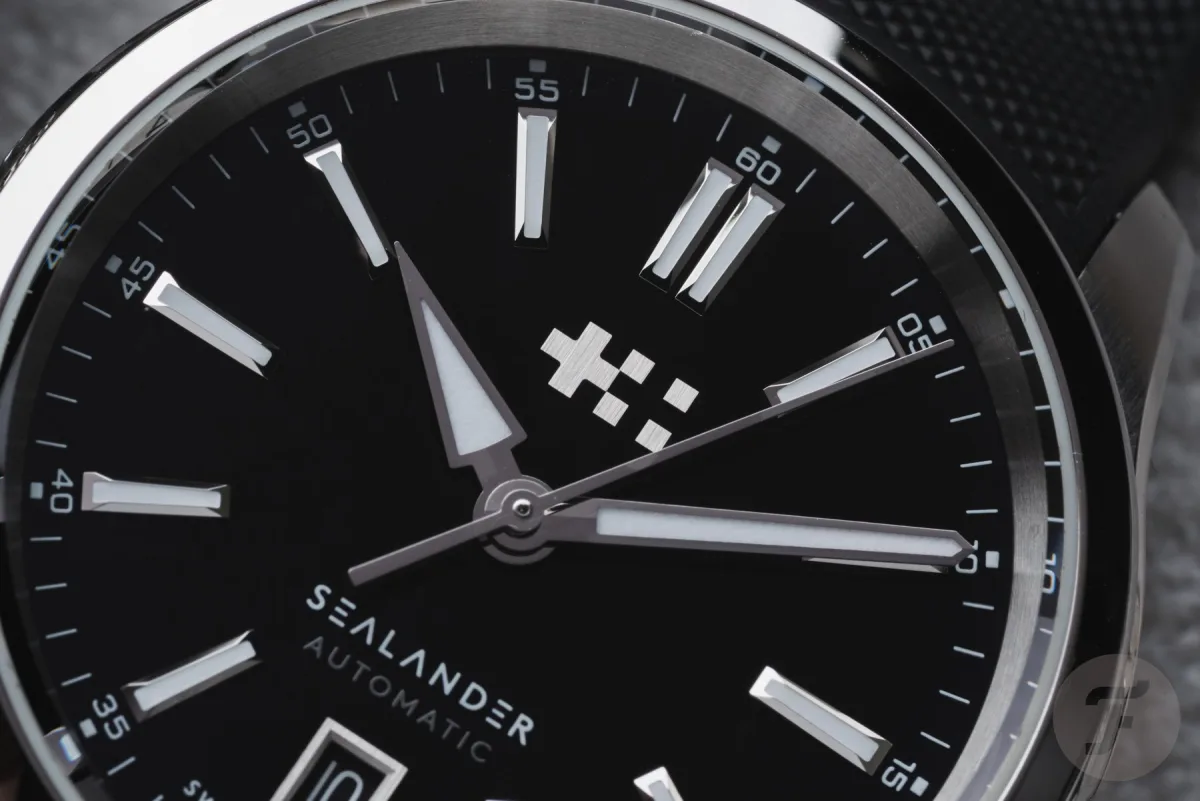 Comparison of Christopher Ward C63 Sealander Automatic watch sizes.