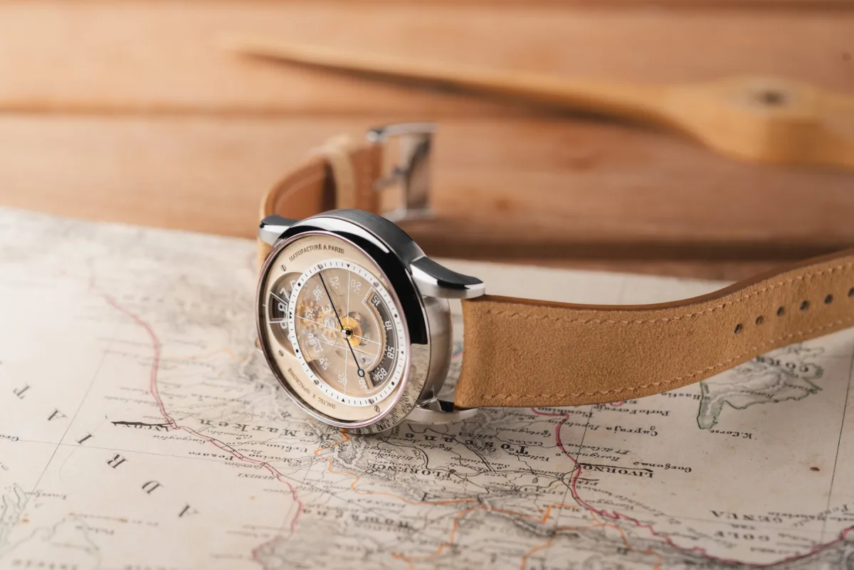 Baltic × SpaceOne Seconde Majeure watch design