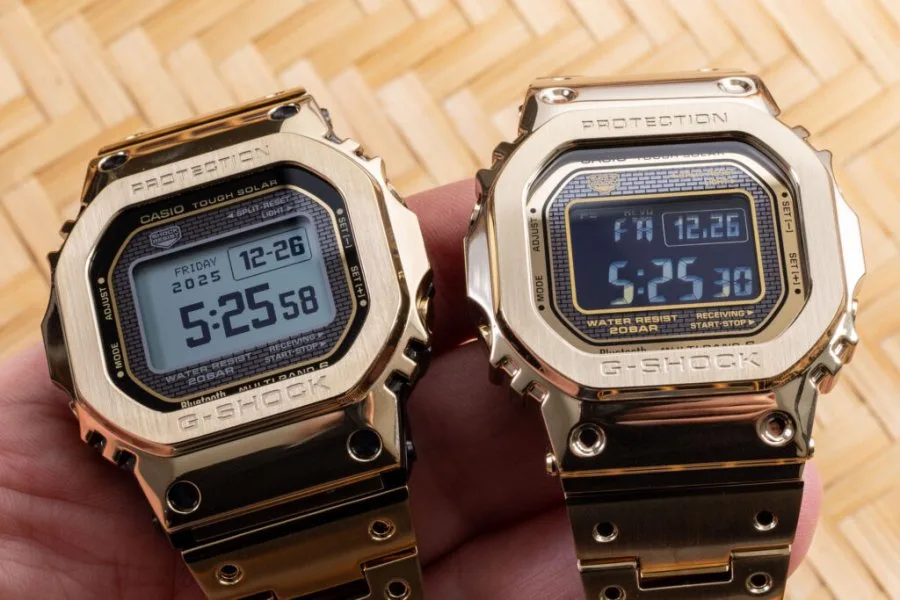 Casio G-Shock GMWBZ5000 with metallic bracelet