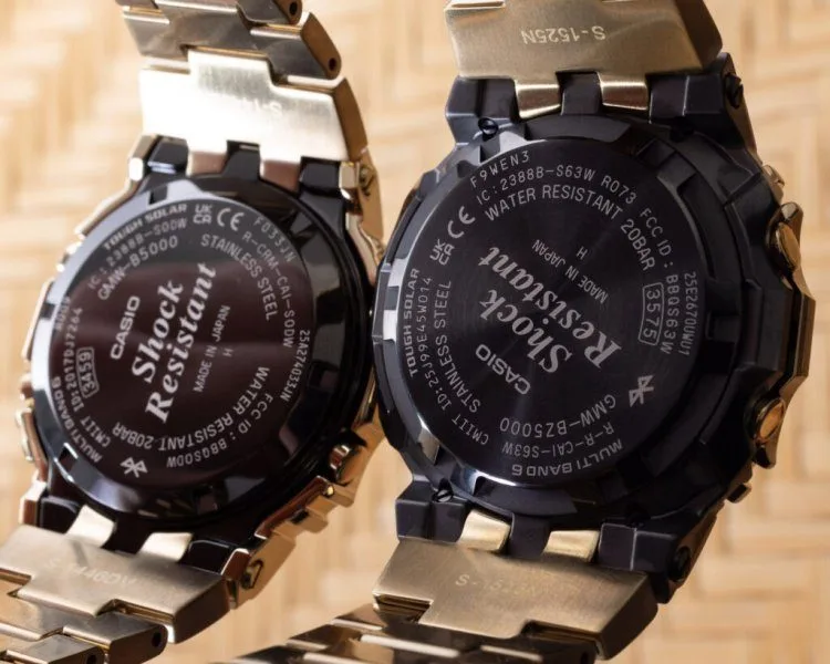 Casio G-Shock GMWBZ5000 with black resin case