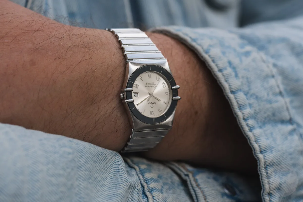 Omega Constellation Manhattan 1982 design influence