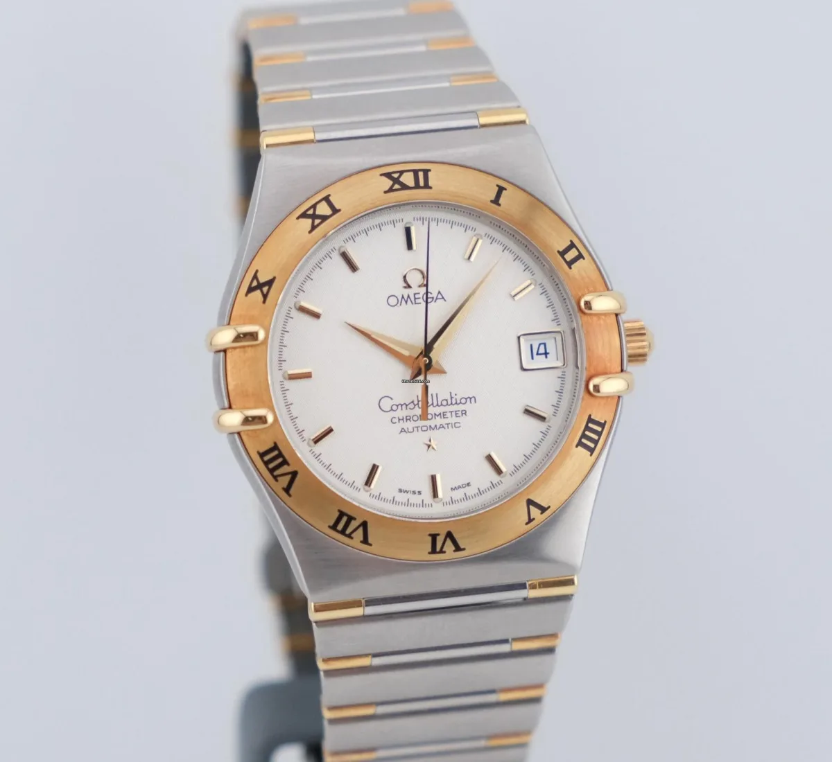 Omega Constellation ’95 steel with blue dial