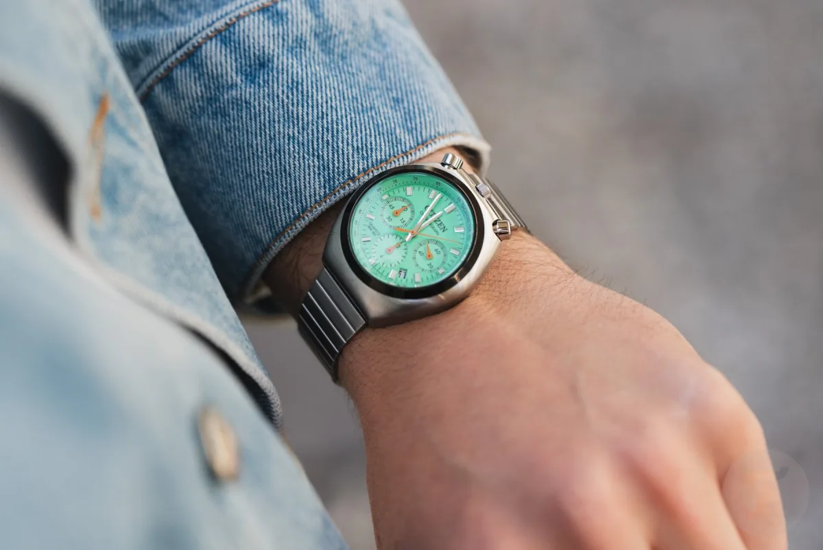 Citizen Challenge Timer 'Tsuno' on wrist
