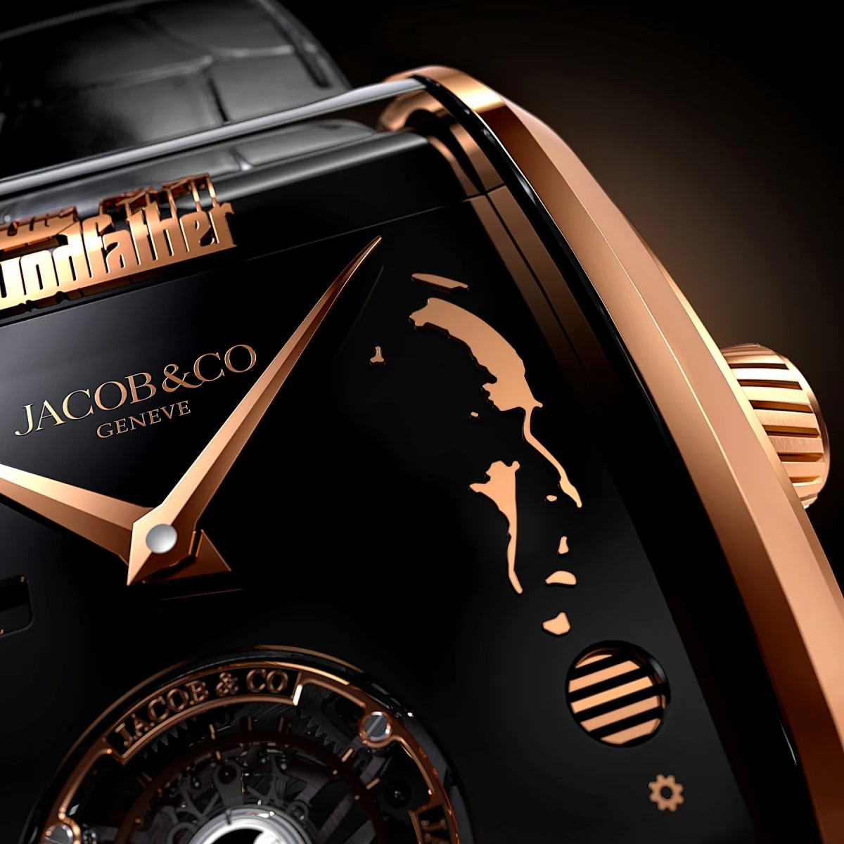 Jacob & Co. The Godfather II watch with Marlon Brando portrait